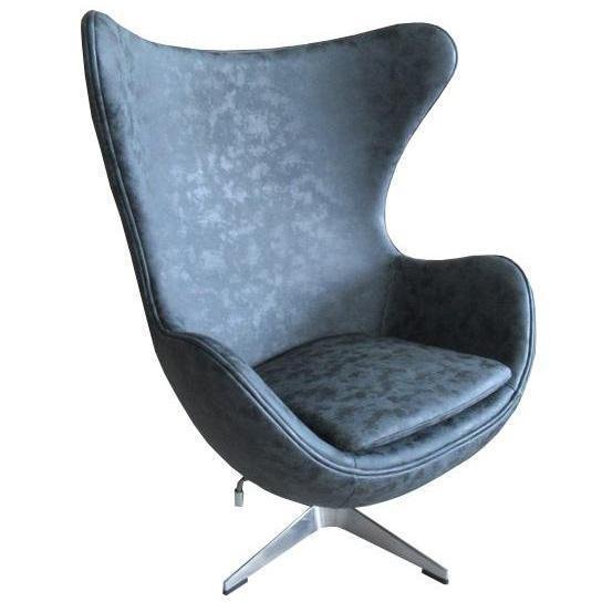 Кресло Egg Chair черно цвета