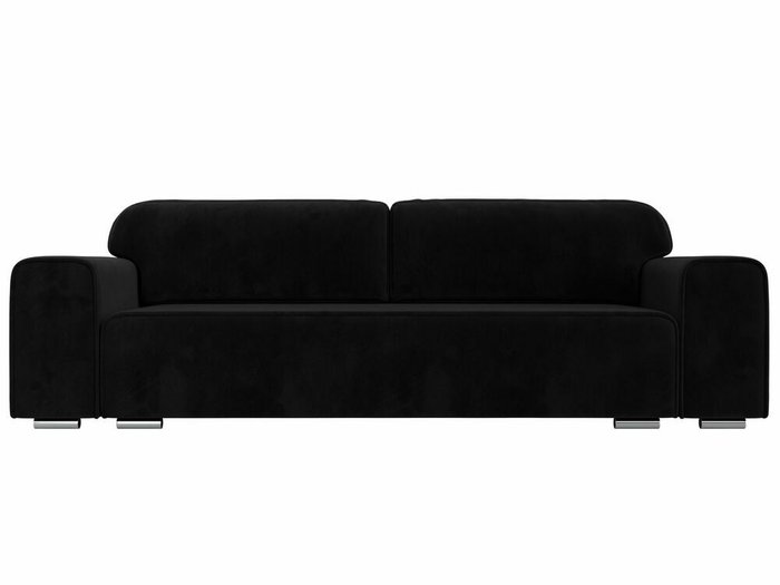 Диван-кровать Лига 029 черного цвета - купить Прямые диваны по цене 51999.0