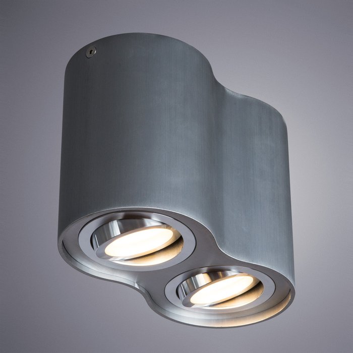 Потолочный светильник серебристого цвета - купить Потолочные светильники по цене 2740.0