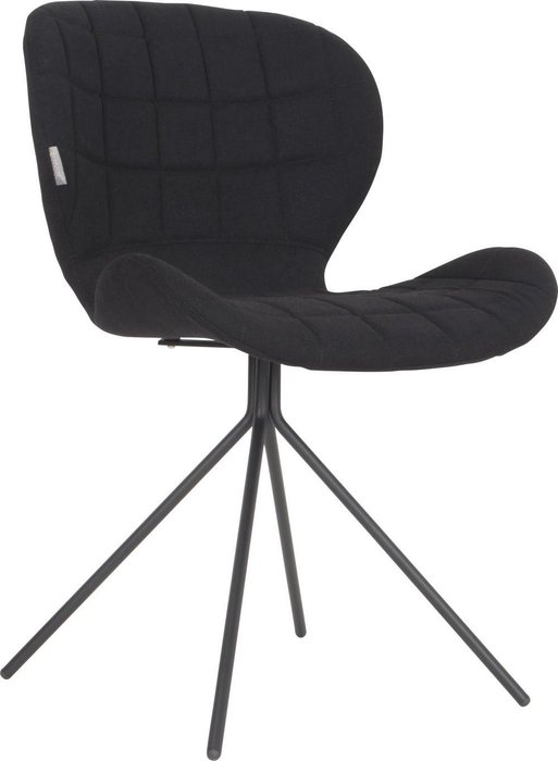 Стул Chair Omg Black черного цвета