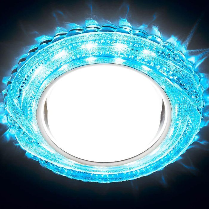 Встраиваемый светильник GX53 LED G298 CL/WW (пластик, цвет прозрачный) - купить Встраиваемые споты по цене 640 Встраиваемый светильник GX53 LED G298 CL/WW (пластик, цвет прозрачный) - купить Встраиваемые споты по цене 640