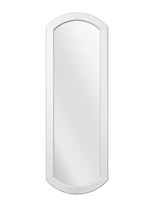 Зеркало настенное Мельбурн в раме белого цвета - купить Настенные зеркала по цене 3510.0