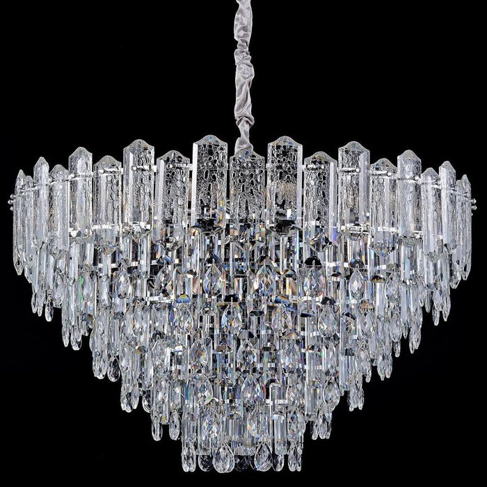 Хрустальная люстра 72380-0.3-800 CH (хрусталь, цвет прозрачный) - лучшие Потолочные люстры в INMYROOM