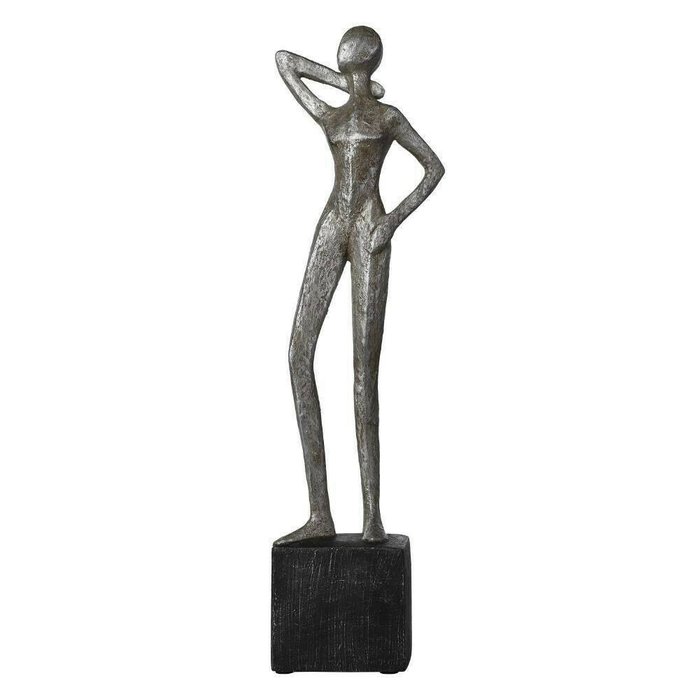 Статуэтка Siocon серебристого цвета - купить Фигуры и статуэтки по цене 5490.0