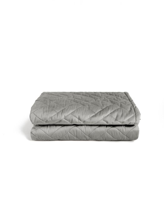 Покрывало Mono Adria 135x230 серого цвета 