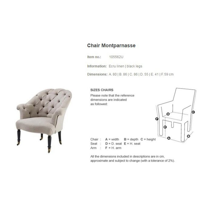 Кресло 105562U - купить Интерьерные кресла по цене 48900.0