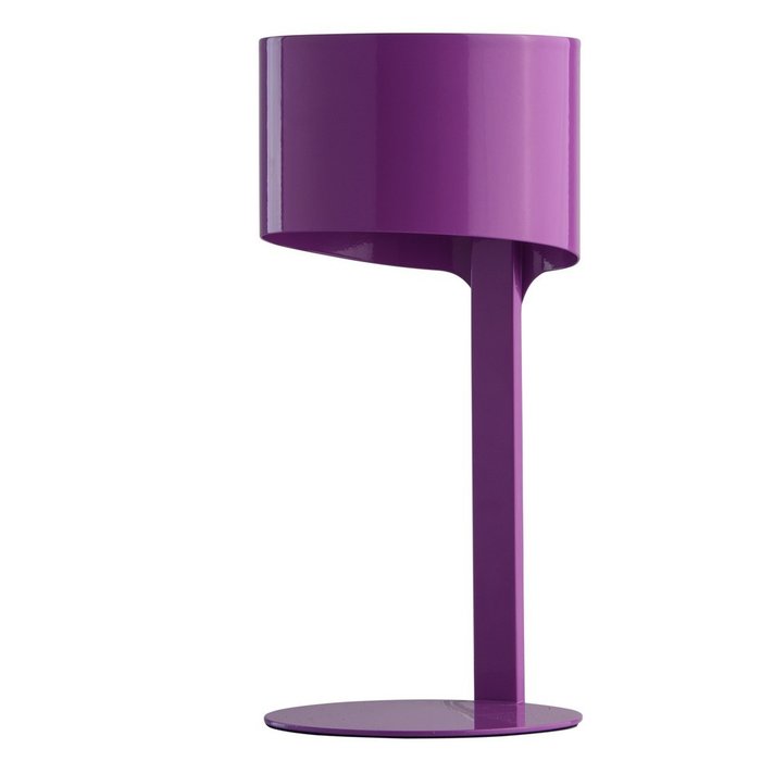 Настольная лампа  Идея фиолетового цвета