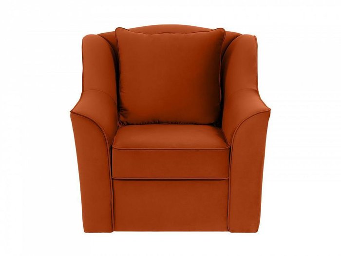 Кресло Vermont коричнево-оранжевого цвета