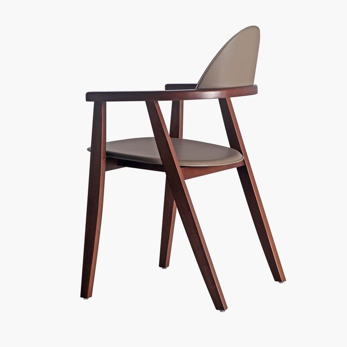 Стул Гермес серо-коричневого цвета - лучшие Обеденные стулья в INMYROOM