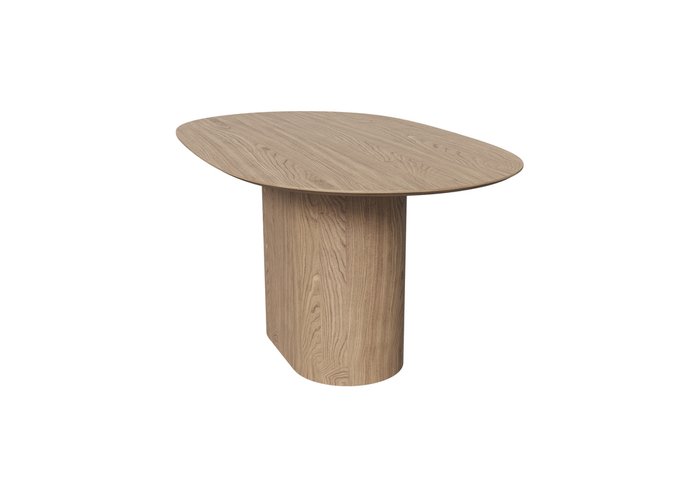 Овальный обеденный стол Type 160 цвета беленый дуб - лучшие Обеденные столы в INMYROOM