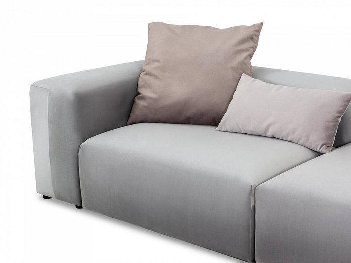 Подушка Sorrento 30х60 серого цвета - лучшие Декоративные подушки в INMYROOM