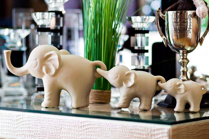 Статуэтка Три слоника - купить Фигуры и статуэтки по цене 2490.0