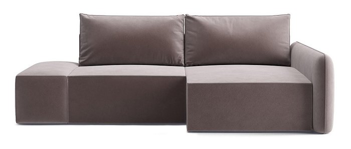 Угловой диван-кровать Портленд коричневого цвета правый - купить Угловые диваны по цене 58499 Угловой диван-кровать Портленд коричневого цвета правый - купить Угловые диваны по цене 58499