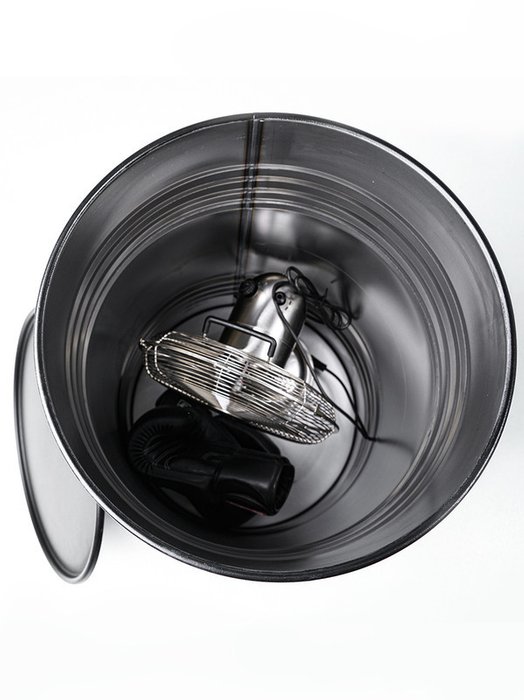 Тумба для хранения-бочка Нефть черного цвета - лучшие Тумбы для хранения в INMYROOM