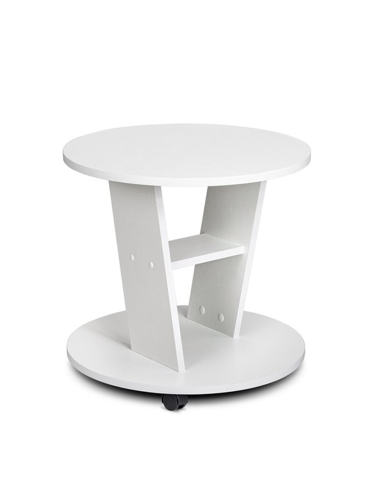 Стол журнальный Модель 3 белого цвета - купить Журнальные столики по цене 2966.0