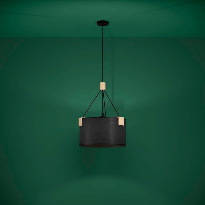 Подвесной светильник Potosi черного цвета - купить Подвесные светильники по цене 24990.0