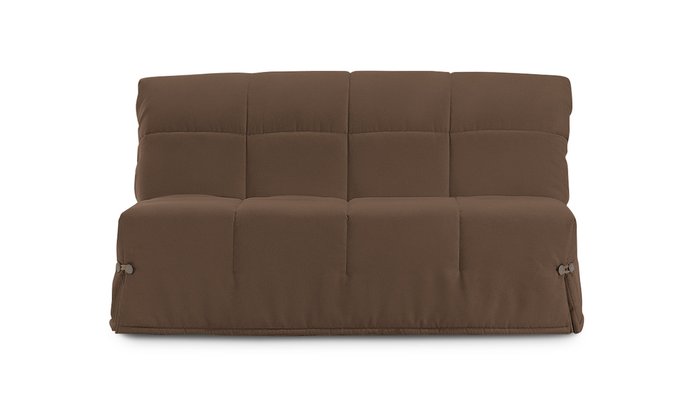Диван-кровать Корона L коричневого цвета  - купить Прямые диваны по цене 72700.0