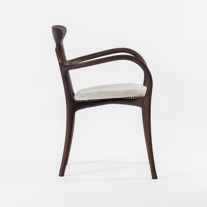 Стул Брунелло коричневого цвета - лучшие Обеденные стулья в INMYROOM