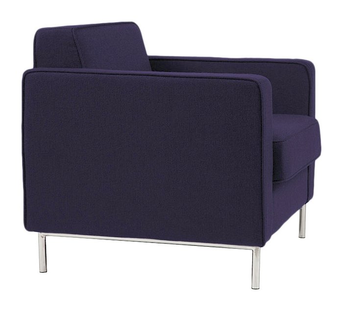Кресло George Фиолетовая Шерсть - лучшие Интерьерные кресла в INMYROOM
