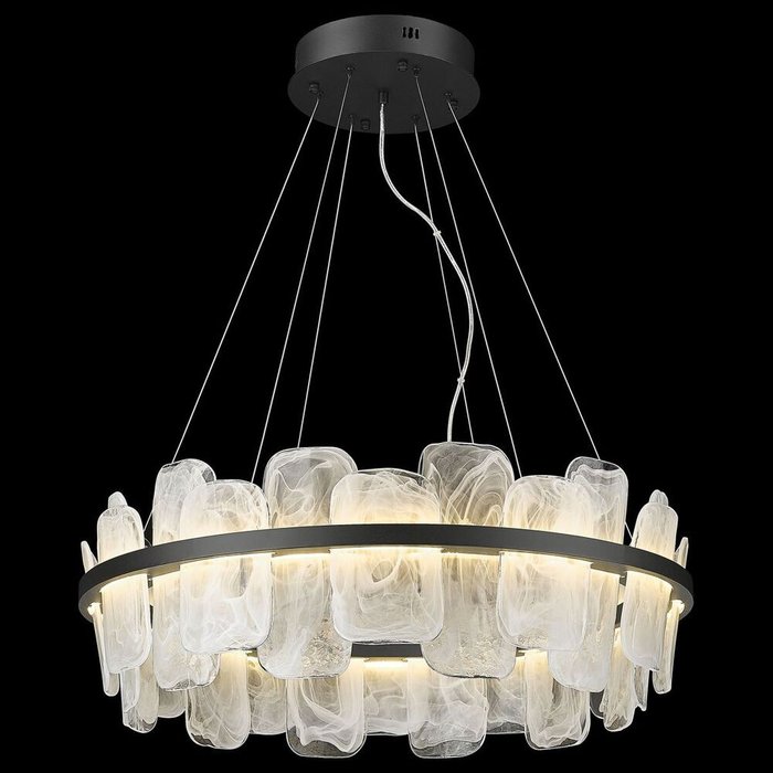 Подвесная люстра Nelly WE158.24.603 (стекло, цвет прозрачный)