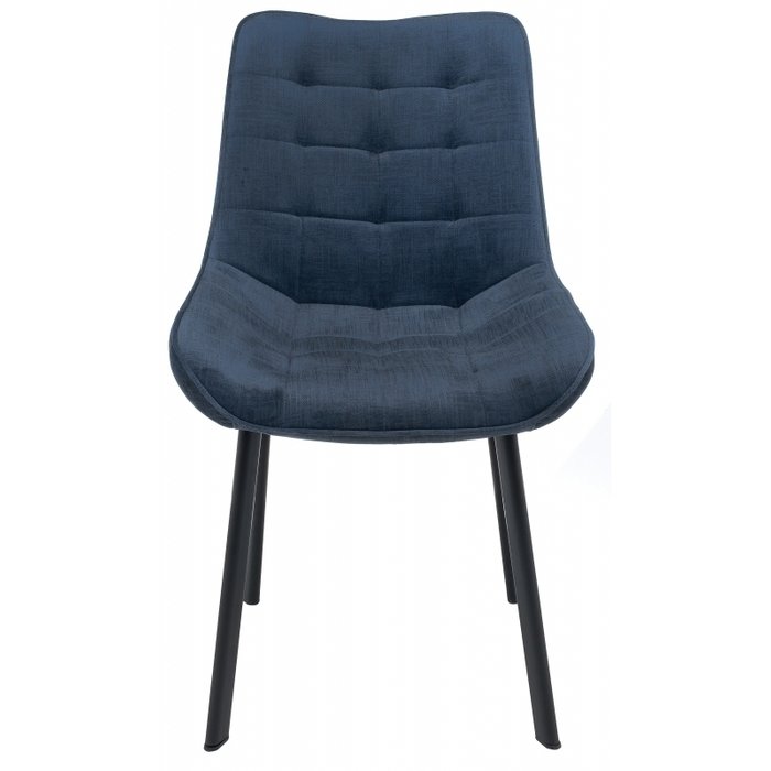 Обеденный стул Hagen темно-синего цвета - купить Обеденные стулья по цене 7910.0
