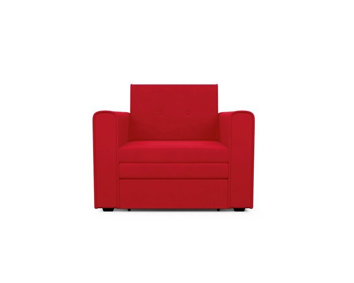 Кресло-кровать Санта красного цвета - лучшие Интерьерные кресла в INMYROOM