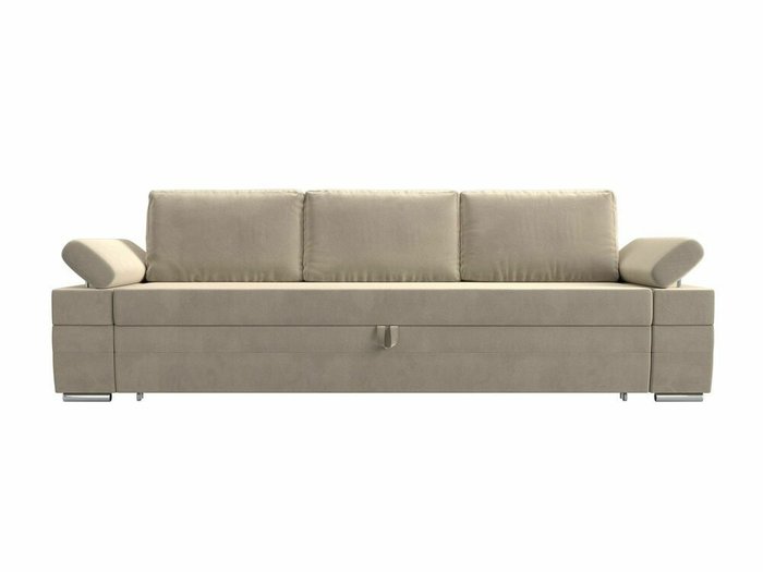 Прямой диван-кровать Канкун бежевого цвета - купить Прямые диваны по цене 60999.0