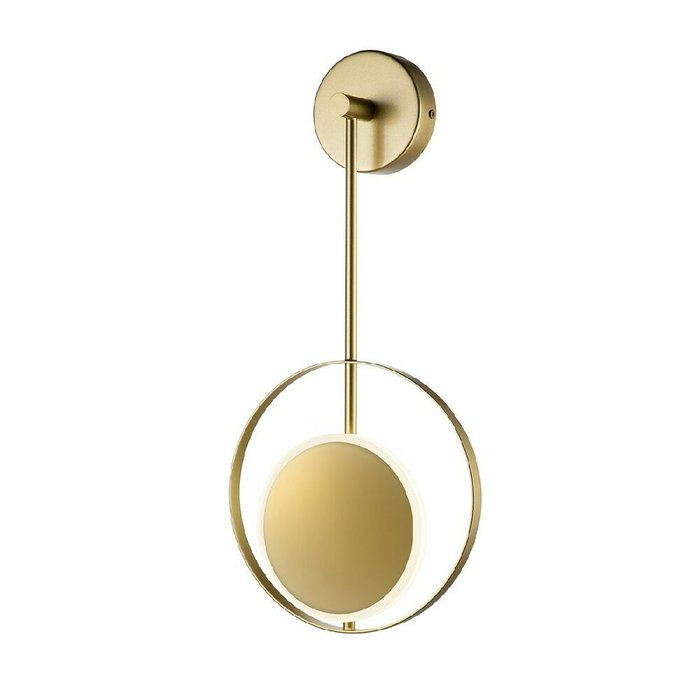 Настенный светильник Hypnosis 10206/SG LED Gold (акрил, цвет белый) Настенный светильник Hypnosis 10206/SG LED Gold (акрил, цвет белый)