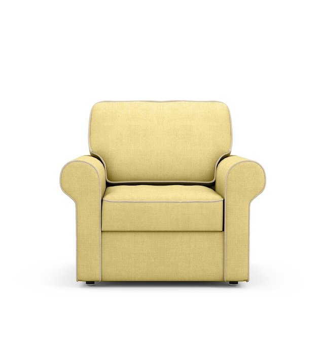 Кресло Tulon желтого цвета - лучшие Интерьерные кресла в INMYROOM