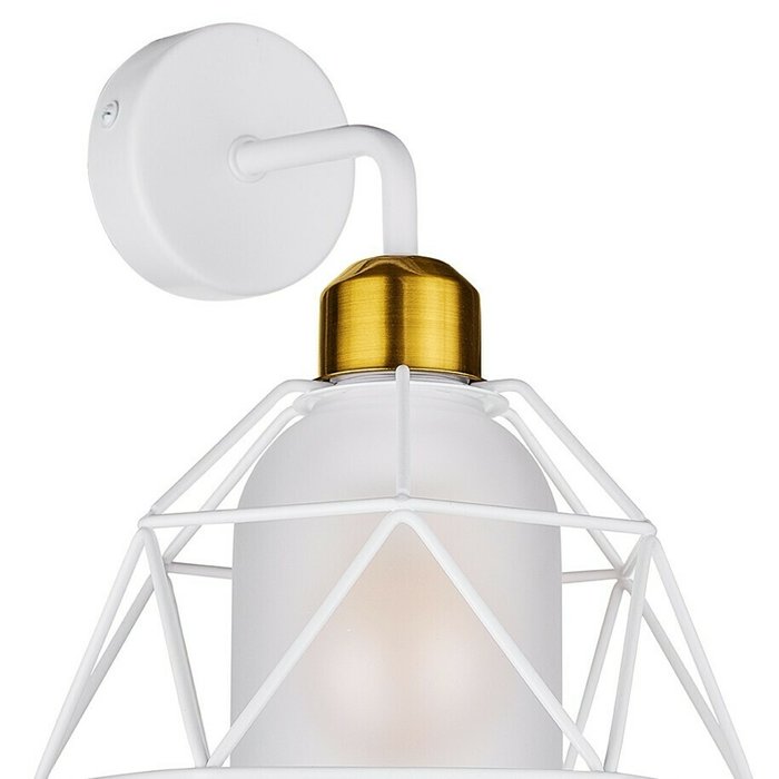 Настенный светильник Stratagema белого цвета - купить Бра и настенные светильники по цене 6100.0