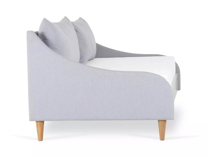Кровать Rili 90х190 бело-серого цвета - лучшие Кровати для спальни в INMYROOM