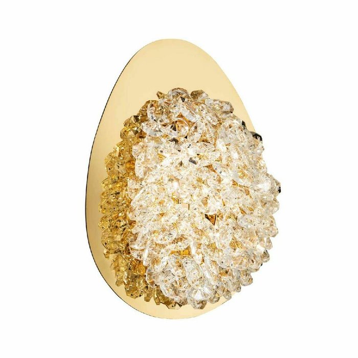 Настенный светильник MS.2321.160 GD (хрусталь, цвет прозрачный) Настенный светильник MS.2321.160 GD (хрусталь, цвет прозрачный)