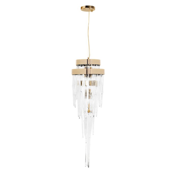 Подвесной светильник Babel со стеклянными подвесками - купить Подвесные люстры по цене 105110.0
