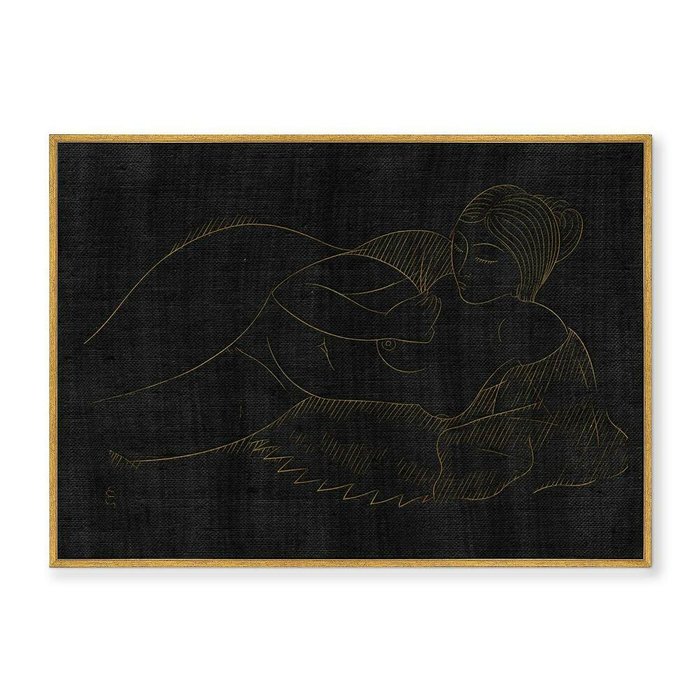Репродукция картины на холсте Twenty-five nudes Pl 10, 1930г. - купить Картины по цене 21999.0