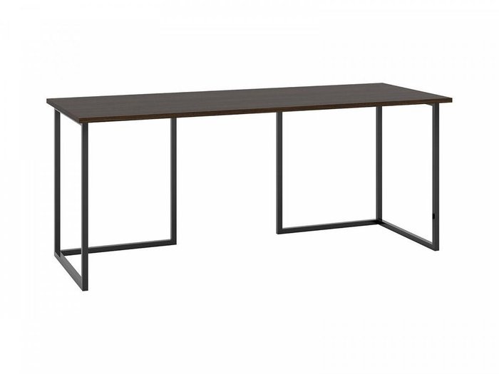 Письменный стол Board 180x70 с основанием черного цвета