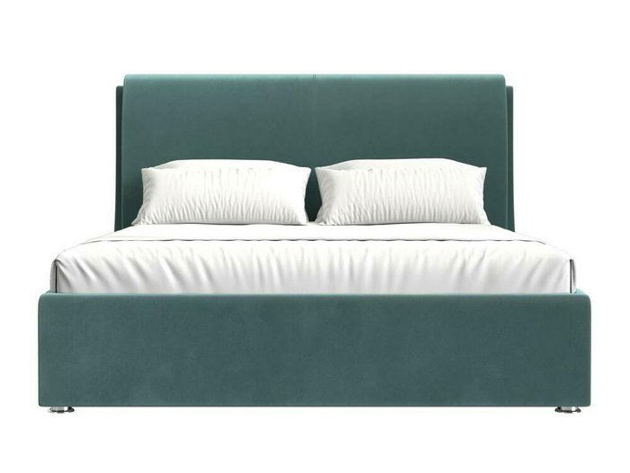Кровать Принцесса 200х200 бирюзового цвета с подъемным механизмом - купить Кровати для спальни по цене 99999.0