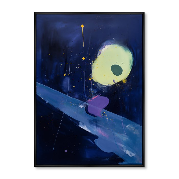 Репродукция картины Galactic space, No 2, 2024г.