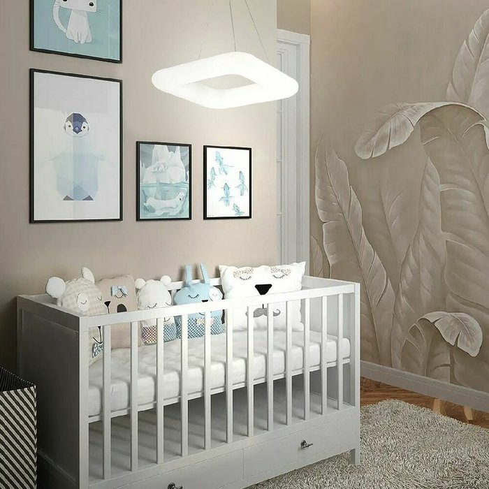 Подвесной светильник Soft 10259/1LED (акрил, цвет белый) - лучшие Подвесные светильники в INMYROOM