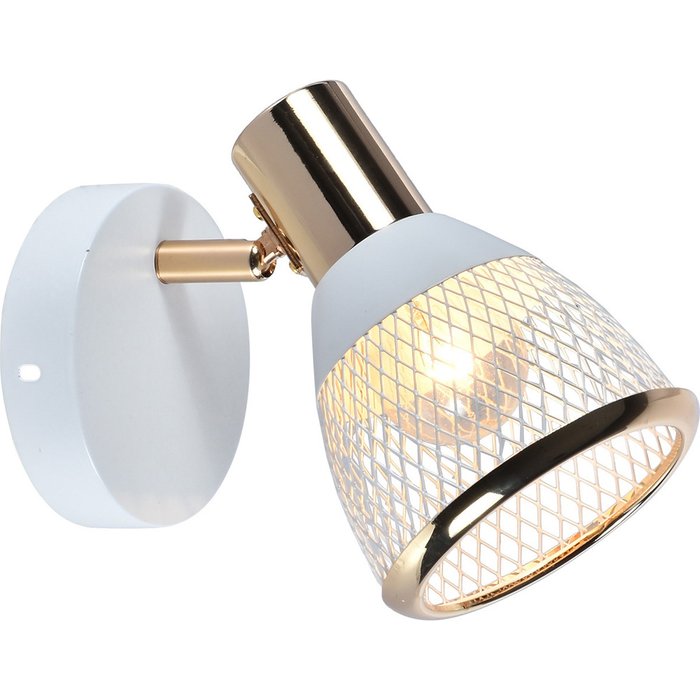 Спот 05967-0.8-01 WH+FGD (металл, цвет белый) - купить Накладные споты по цене 1050 Спот 05967-0.8-01 WH+FGD (металл, цвет белый) - купить Накладные споты по цене 1050