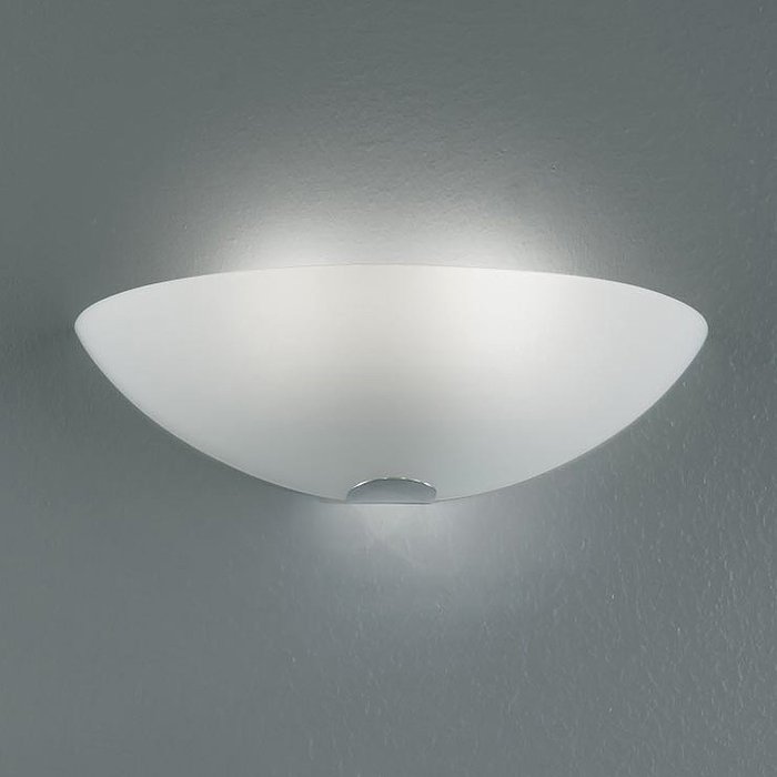 Настенный светильник Zonca с плафоном из матового стекла белого цвета - купить Бра и настенные светильники по цене 9150.0