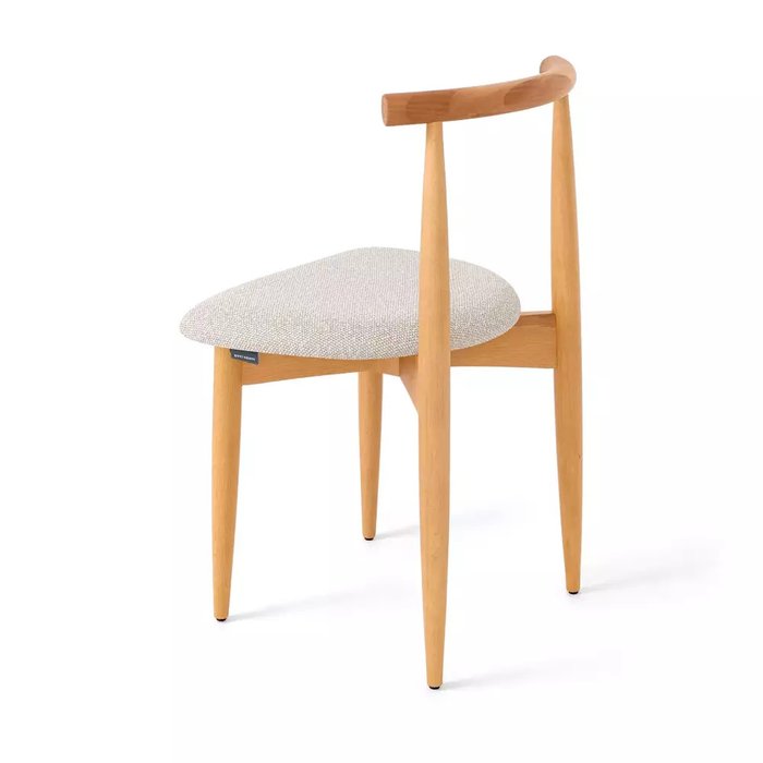 Стул Diana бежево-серого цвета - лучшие Обеденные стулья в INMYROOM