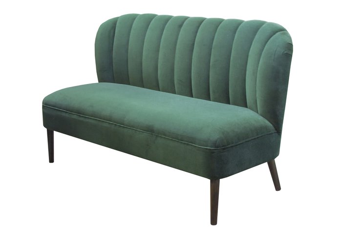 Диван Glorieta зеленого цвета - купить Прямые диваны по цене 44800.0
