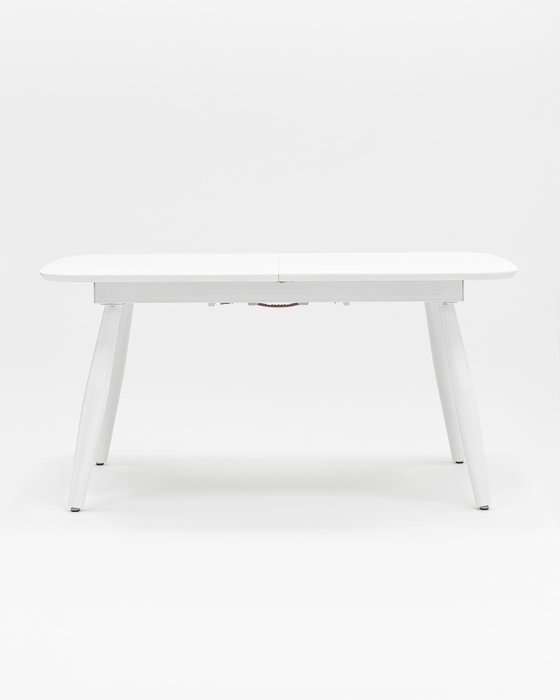 Раскладной обеденный стол Чикаго белого цвета - лучшие Обеденные столы в INMYROOM