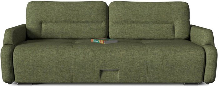 Диван-кровать Лацио зеленого цвета  - купить Прямые диваны по цене 38448.0