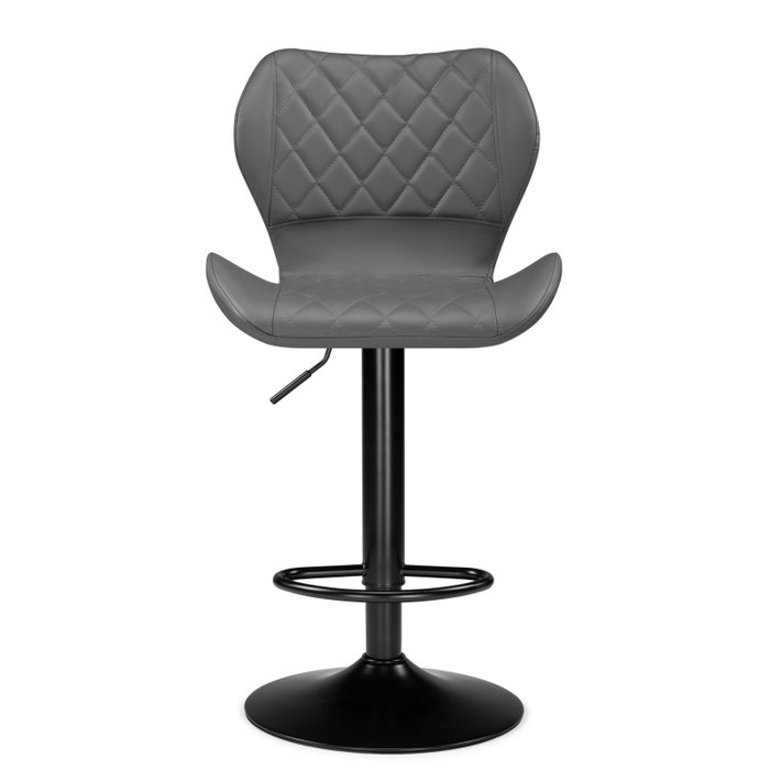 Барный стул Porch серо-черного цвета - купить Барные стулья по цене 5490.0