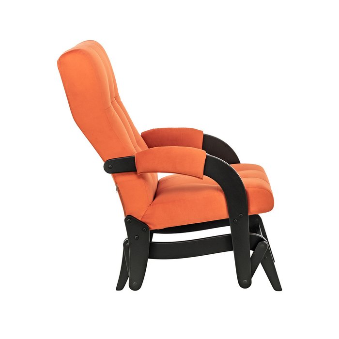 Кресло-маятник Спринг оранжевого цвета - лучшие Интерьерные кресла в INMYROOM