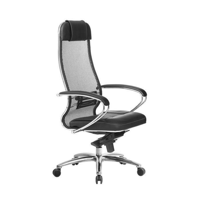 Кресло офисное Samurai черного цвета  - купить Офисные кресла по цене 21051.0