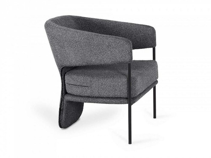 Кресло Loti серого цвета - лучшие Интерьерные кресла в INMYROOM