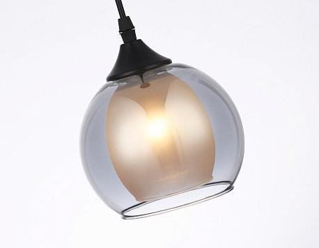 Подвесной светильник Traditional Modern с дымчатым плафоном - купить Подвесные светильники по цене 2045.0