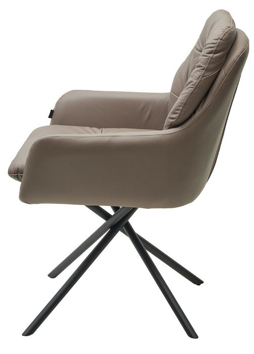 Стул Ральф Данс вращающийся серо-коричневого цвета - купить Обеденные стулья по цене 12000.0